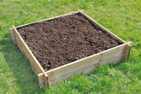 Mini vegetable garden Stock Photos