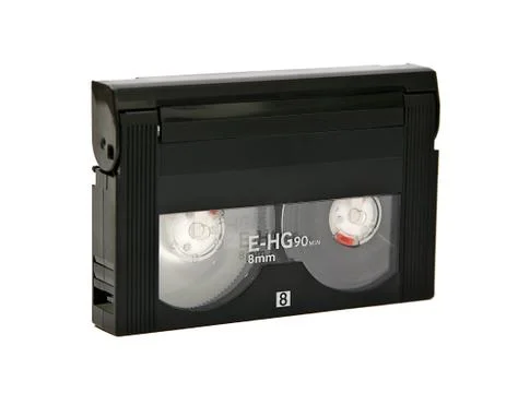 Mini video cassette Stock Photos