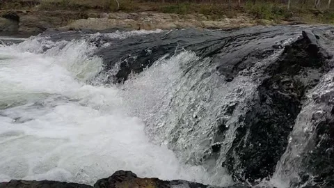 Mini Water Fall SloMo Stock Footage 261772280