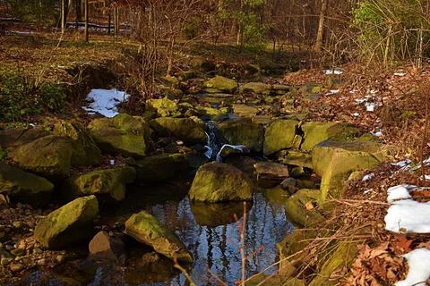 Mini Waterfall 库存照片