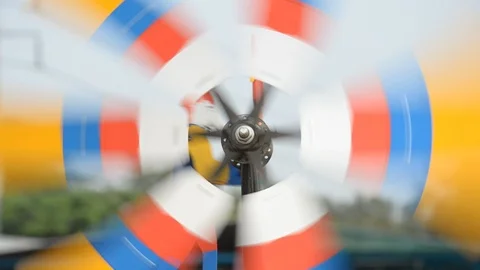 Mini wind turbine. Stock Footage 91548899