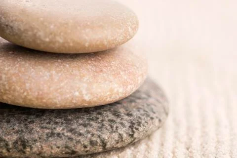 Mini zen garden Stock Photos