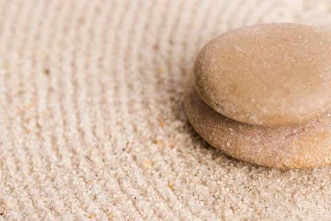 Mini zen garden Stock Photos