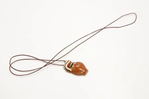 Miniature Clay Pots Handmade with String Natural Accessory Presentation Stock Photos