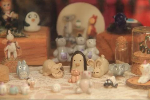 Miniature Dolls Foto stock