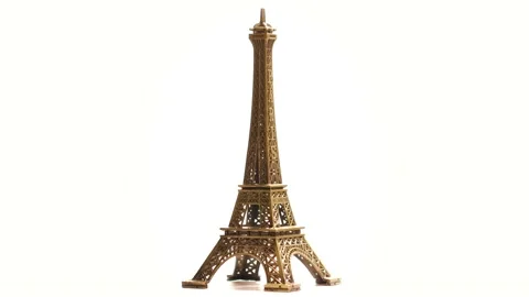 Miniature of the Eiffel Tower Video stock 147652908