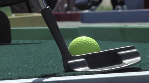 Miniature golf Stock Footage 50630985