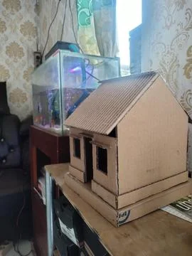 Miniature house Stock Photos