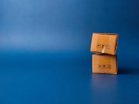 Miniature Mini Express Blind Box Stock Photos