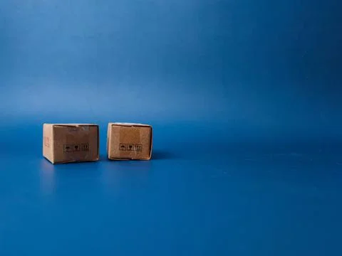 Miniature Mini Express Blind Box Stock Photos