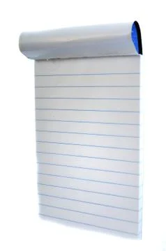 A miniature small notepad isolated on a white background Stock Photos