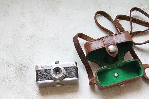 Miniature spy camera Stock Photos