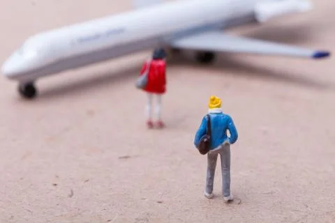 Miniatures people Stock Photos