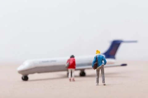 Miniatures people Stock Photos