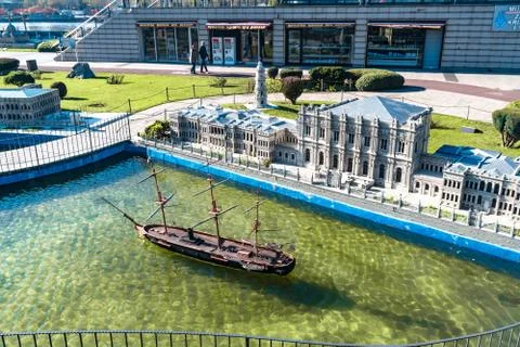 Miniaturk in Istanbul Stock Photos