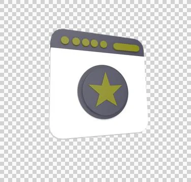 Minimal 3d Illustration Web UI-UX design, web development concept. Web design Stock Illustration