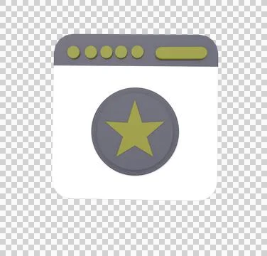 Minimal 3d Illustration Web UI-UX design, web development concept. Web design Stock Illustration