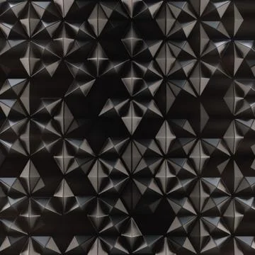 Minimal 3d render dark background. Honeycomb design. Abstract futuristic texture 스톡 일러스트