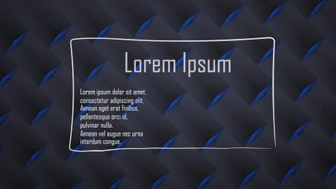 Minimal 3D shapes pattern with bright gradient and place for text advertising Stock Illustration