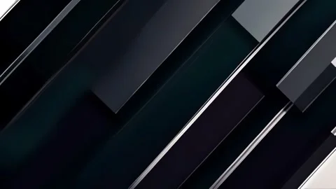 Minimal 3D Shapes Simple Background Stock Footage 277649164