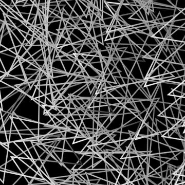 Minimal Abstract Art Like Background with Pointed, Triangular Shapes, Lines. Illustrazione stock