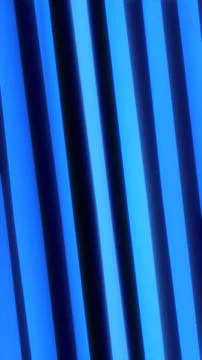 Minimal abstract background of blue vertical neon stripes with soft glow an.. 스톡 일러스트