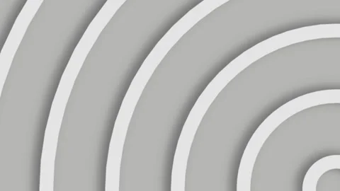 Minimal abstract background with curved arc shapes and soft shadows animation Stock-Footage 337083945