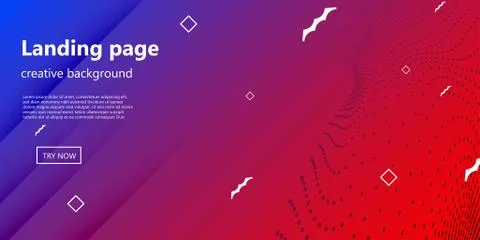 Minimal abstract background design vector template. Pattern geometric poster  Stock Illustration