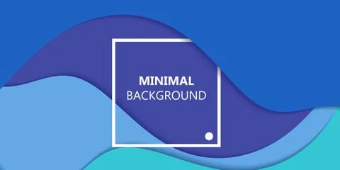 Minimal abstract background design vector template. Pattern geometric poster  Stock Illustration