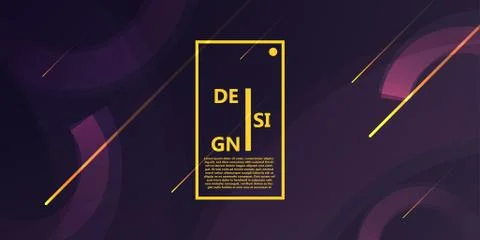 Minimal abstract background design vector template. Pattern geometric poster  イラスト素材