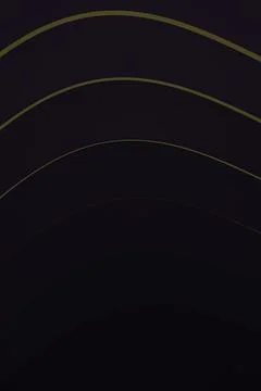 Minimal abstract background featuring several thin olive curved lines layer.. Stock Illustration