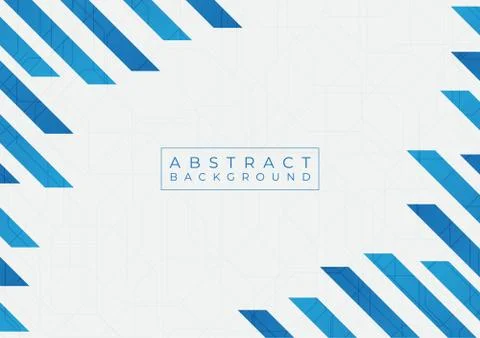 Minimal abstract background geometric square shape line complex style Stock Illustration