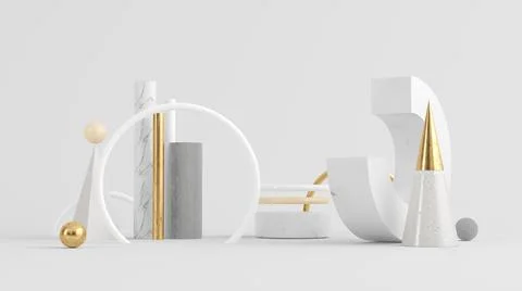 Minimal abstract background Stock Illustration