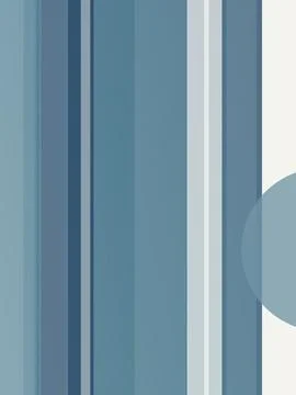 Minimal abstract background with layered blue vertical stripes and clean ne.. Stock Illustration