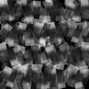 Minimal abstract background with random rectangles. Artistic vector art. Stockillustratie