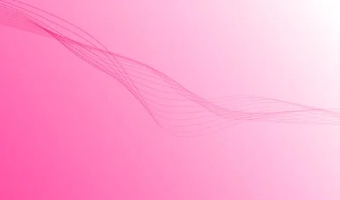 Minimal abstract background. wavy lines pattern. optical art, opart striped. Stock Illustration