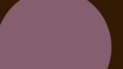 Minimal Abstract Beige Circle on Dark Brown Solid Gradient Background Stock Footage 342206169