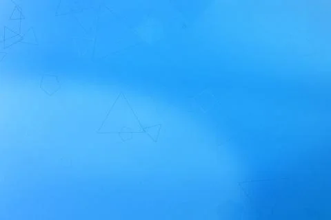 Minimal abstract blue gradient background with subtle geometric line shapes.. イラスト素材