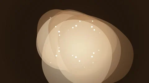 Minimal abstract bokeh glow circle gradient background, soft ethereal light.. Stock Footage 344515891