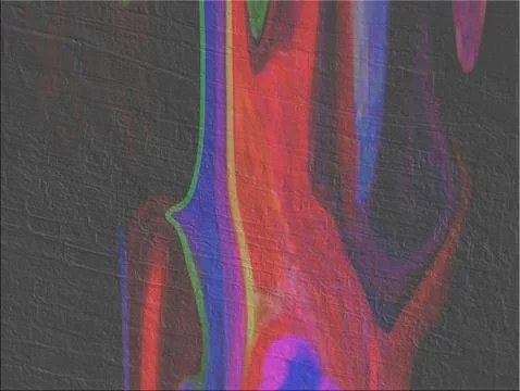 Minimal Abstract Color Gradient Background with Soft Organic Forms Stock Illustration