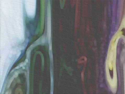 Minimal Abstract Color Gradient Background with Soft Organic Forms Stock Illustration