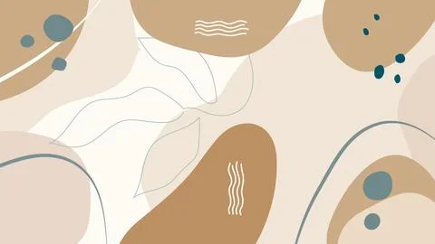 Minimal Abstract Composition Background Stock Illustration