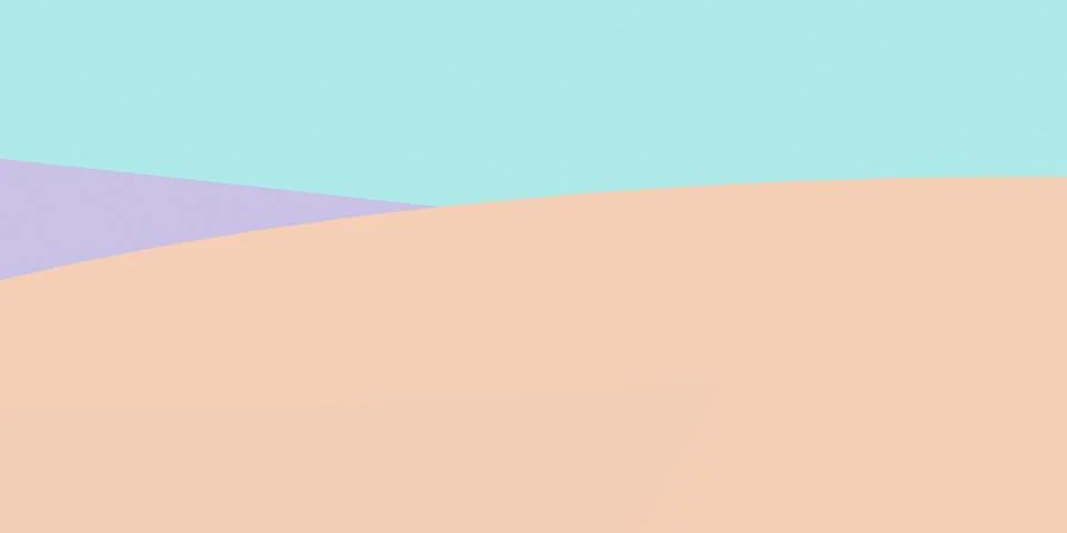 Minimal abstract composition of overlapping color fields creates a calm, co.. Stock Illustration