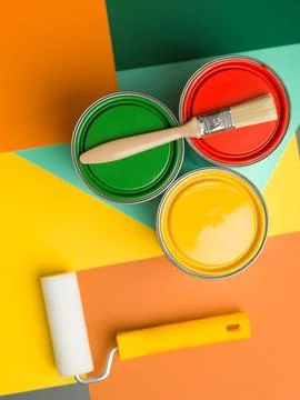 Minimal abstract composition Stock Photos