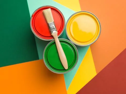 Minimal abstract composition Stock Photos