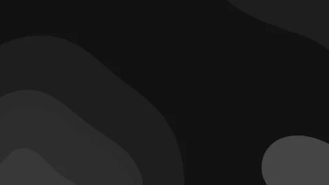 Minimal abstract dark scene with layered gray shapes and soft curves occupyin Stock-Illustration