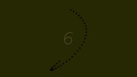 Minimal abstract digital dots flowing animation in deep dark space background Stock Footage 342116696