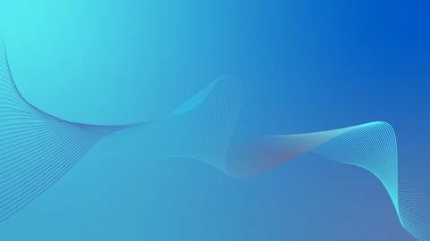 Minimal Abstract fluid Blue gradient colorful background design Stock Illustration