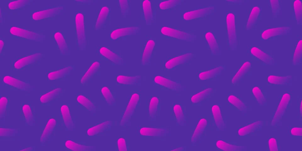 Minimal abstract geometric background. Dynamic shapes composition. Bright purple Stock Illustration