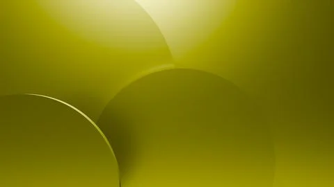Minimal Abstract Green Circular Layers with Smooth Gradient Background Illustrazione stock